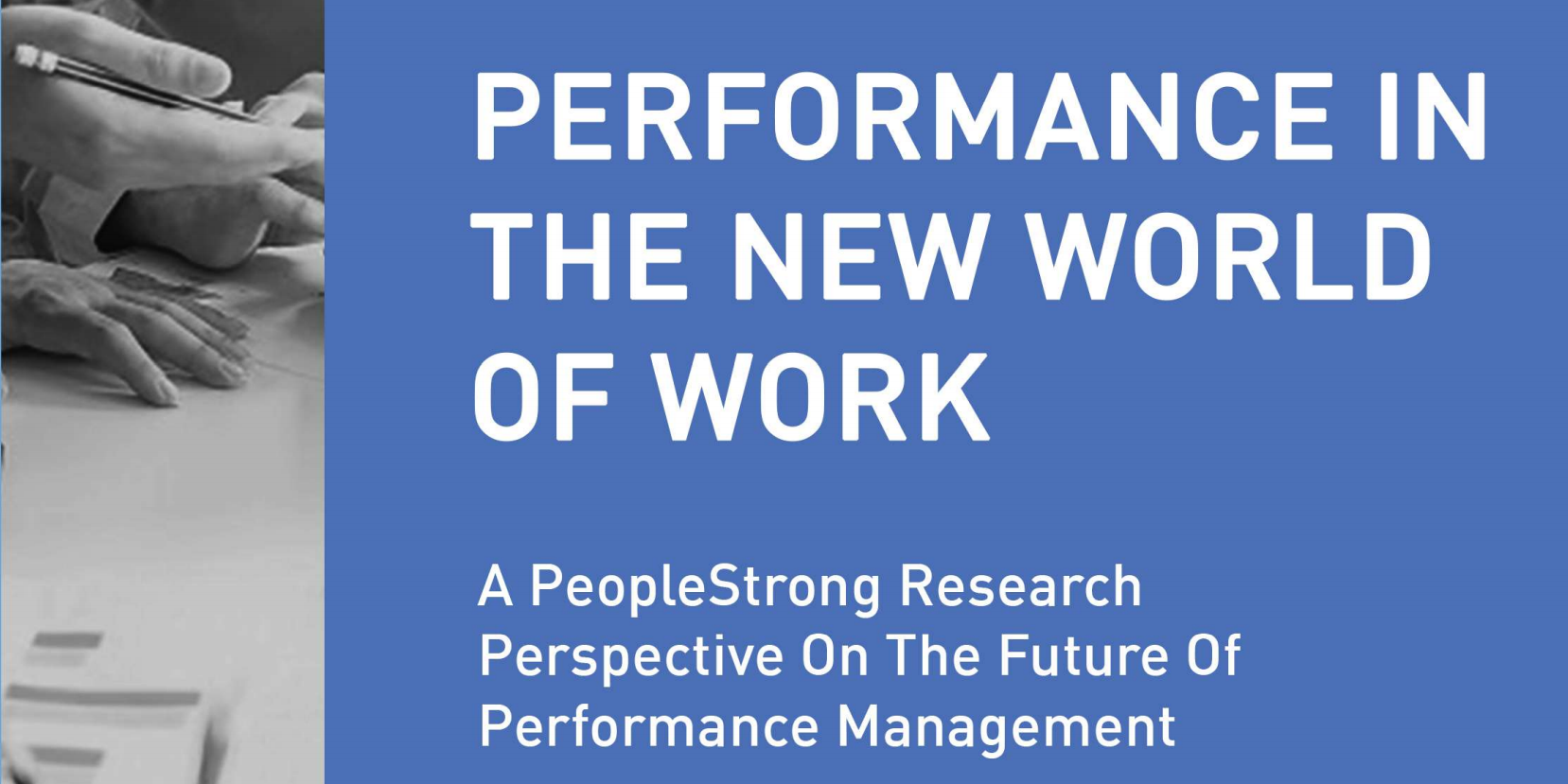 Performance in the New World of Work