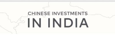 Chinese Investments In India Report 2020