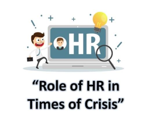 Role of HR in Times of Crisis