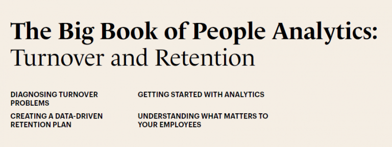 The Big Book of People Analytics Retention