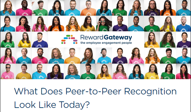What does peer to peer recognition look like highlight UK